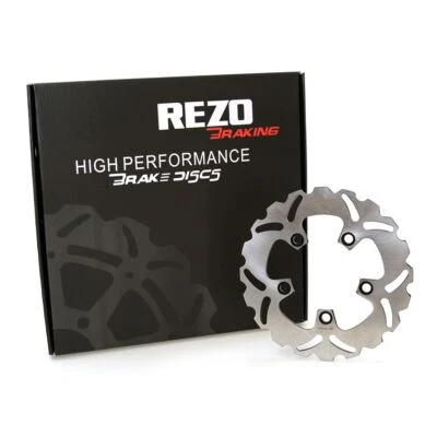 Rezo Wavy Stainless Rear Brake Rotor Disc for Suzuki SV 1000 S 03-07 - Image 1 of 4