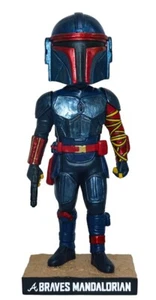 New Atlanta Braves Star Wars Mandalorian Bobblehead Non SGA Fast Shipping - Picture 1 of 2