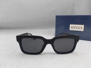GUCCI GG1732SK 005 Black Unisex sunglasses - Picture 1 of 6