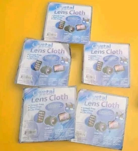 5 PACK Crystal Lens Cloth + GET 1 FREE - Picture 1 of 3