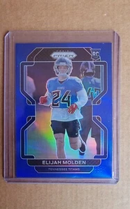 2021 Panini Prizm Elijah Molden Retail Blue #422 Rookie Color Match SSP - Picture 1 of 2