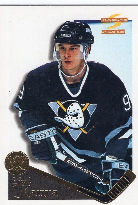 Paul Kariya 1996 Pinnacle Summit #2 Anaheim Ducks - Image 1 of 1