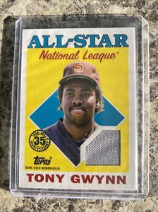 2023 Topps Series 2 Tony Gwynn All Star 1988 Jersey Relic Card #88ASR-TG