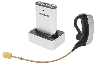 Samson AirLine Micro UHF Wireless Earset Microphone Mic wTransmitter+Receiver - Image 1 of 4