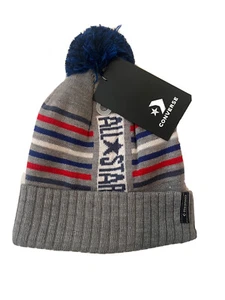 Converse All stars Youth Bobble Hat RRP£20 One Size New - Picture 1 of 4