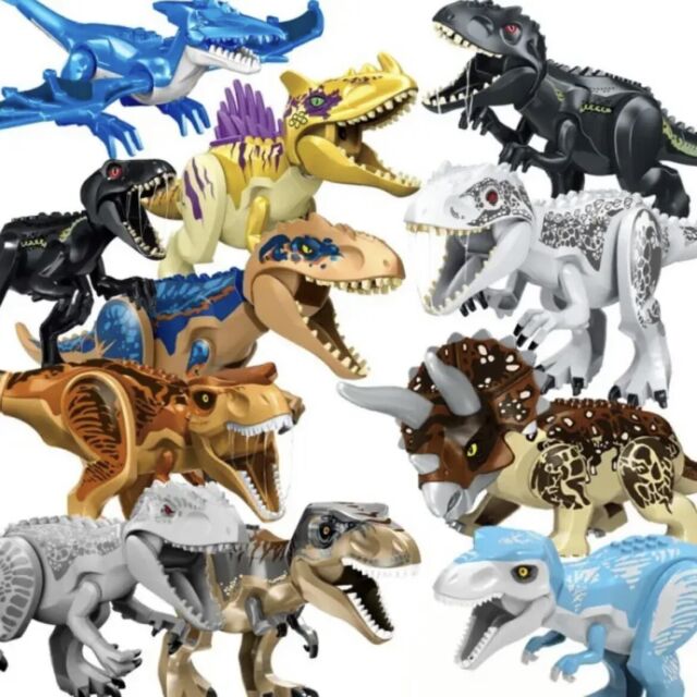 Juguetes de dinosaurio para niños y niñas de 6, 5, 4, 3 años: 12 figuras  grandes de dinosaurios de plástico, T Rex, triceratops, braquiosaurio