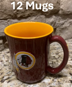 Kiste mit 12 Stück - je 15,00 $! - Redskins Kaffeetassen - Neu - Bild 1 von 9
