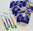 4 Butler #308 Soft End Tuft Toothbrushes+11  Pks Thornton 3 in 1 Floss-110 Total