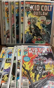 15 COMIC LOT KID COLT OUTLAW #194 - 226 MARVEL 1975 STAN LEE - Picture 1 of 9
