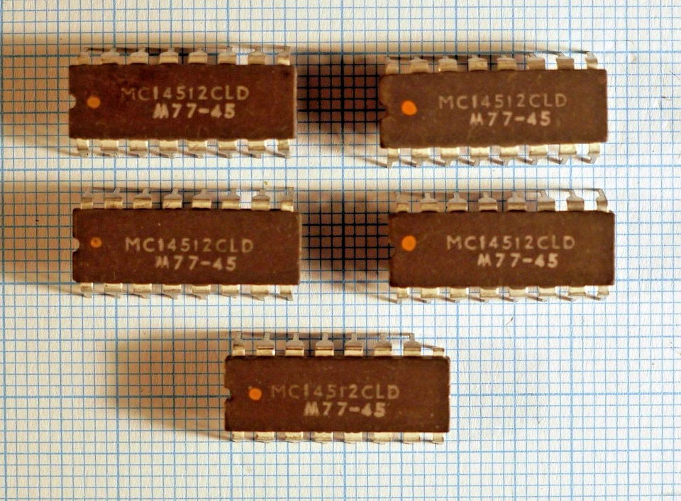 MC14512CLD, NOS, 5 Stück - Bild 1 von 1