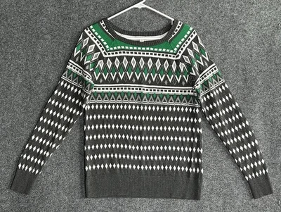 Suéter Merona vintage navideño para mujer - talla XL Fair Isle Foto 1 de 4