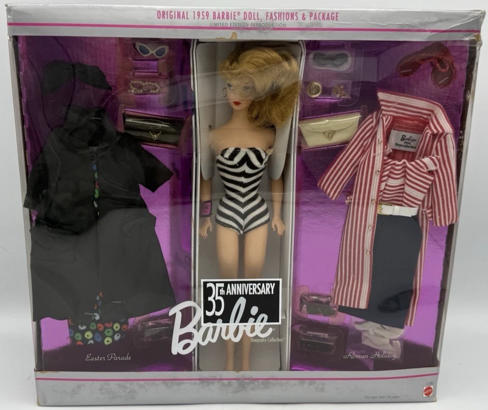 Barbie Licensed Reproduction 1993 Year Manufactured Dolls & Doll