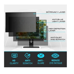 Filtr ekranu prywatności EZ-Pro 21,5" do monitora – 12,6" x 21,5" - Zdjęcie 1 z 7
