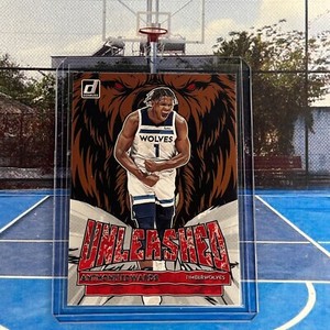 2022-23 Panini Donruss Anthony Edwards #13 Unleashed Gold Press Proof SP BP1