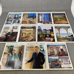 11 2000s Architectural Digest AD Magazine Interior Design Vintage 00s Lot - Bild 1 von 12