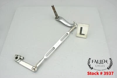 Harley FL Softail 1998 palanca de cambios conjunto de acoplamiento cromo ranurado Foto 1 de 4