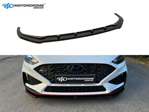 FRONTSPLITTER FÜR HYUNDAI I30 MK3 N / N-LINE FACELIFT (2020-) ABS GLANZ SCHWARZ - Bild 1 von 5