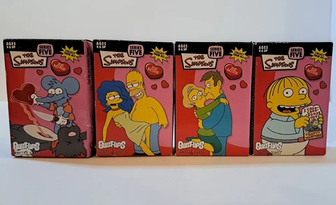 The Simpsons Bust-Ups Series 5 Itchy & Scratchy 2007 Complete Set All SEALED!!!! Cover