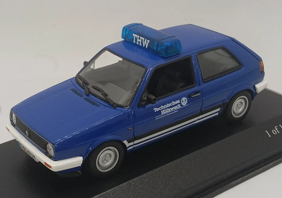 1/43 VOLKSWAGEN GOLF II-SERIES THW 2-DOOR (1983) MINICHAMPS 400054190 - Immagine 1 di 1