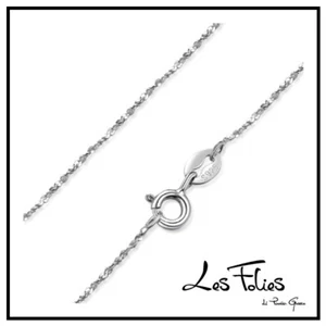Halskette Cross Von 45cm Dicke 0,95mm aus Silber 925 - LES FOLIES - Bild 1 von 10