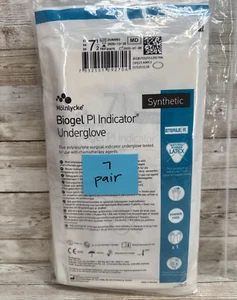 Biogel PI Indicator Underglove OP-Handschuh * 7 PAAR * Größe: 7,5 Ablaufdatum: 12/25 - Bild 1 von 6