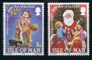 Isle of Man: 1979 Christmas Issues (156-157) MNH - Picture 1 of 1