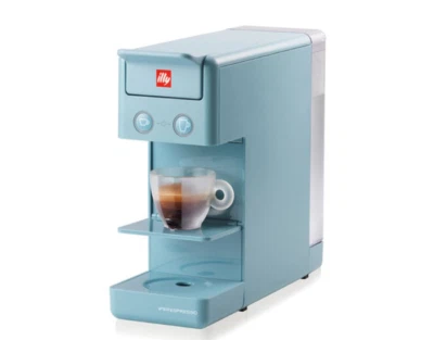 illy Francis Espresso Coffee Machine Y3.3 E&C - Light Blue / Express - Image 1 of 3