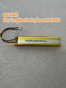 1500mAh New Original 802085 For Logitech Keyboard K800 battery replacement 3.7V - Picture 1 of 2
