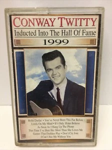 COUNTRY CASSETTE / CONWAY TWITTY INDUCTED INTO THE HALL OF FAME 1999 - Picture 1 of 4