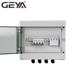 Caja combinadora solar fotovoltaica plástico 15A 2 cuerdas 1000VDC interruptor solar panel solar - Imagen 1 de 12