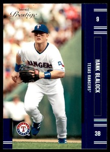 2005 Playoff Prestige Hank Blalock Texas Rangers #9