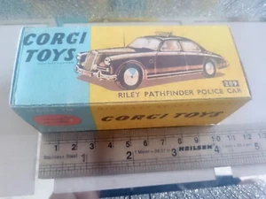 Corgi - No209 Riley Pathfinder Police - Repro / Replica Box - Picture 1 of 4