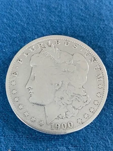 1900-O MORGAN SILVER DOLLAR - Picture 1 of 2