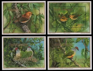 Islas Cook 1989 - Mi-Nr. Bloque 189-192 ** - Estampillada sin montar o nunca montada - Pájaros / Pájaros - Imagen 1 de 1