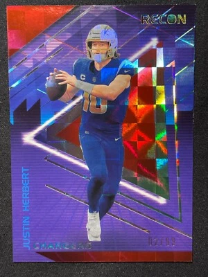 2021 Panini Chronicles - Recon Red #REC10 Justin Herbert 2/99 - Image 1 of 2