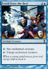 FREED FROM THE REAL Saviors of Kamigawa MTG Magic the Gathering Cards DJMagic