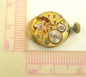 Baume & Mercier 600 Wrist Watch Movement - Good Balance - Parts / Repair - Picture 1 of 5