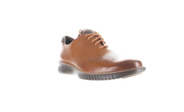 Cole Haan 2.Zerogrand Laser Wing Oxford Men's Shoes British tan/Java - US 9