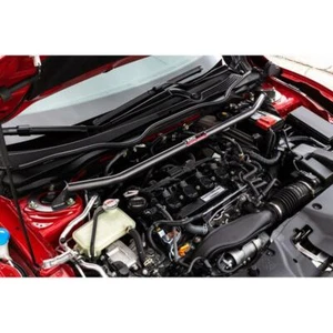 DC Sports Carbon Steel Front Upper Strut Tower Bar for Honda Civic & SI 16-20 - Picture 1 of 6
