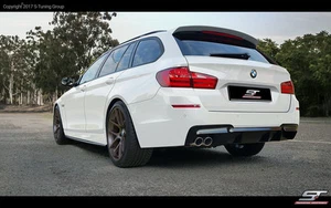 Para BMW Serie 5 F10 / F11 tracción trasera, difusor trasero, ABS, dictamen de piezas TECH-SPORT - Imagen 1 de 13