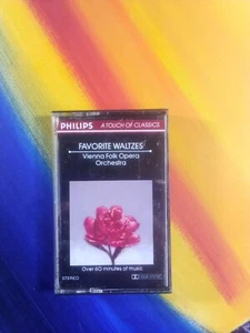 Favorite Waltzes Vienna Folk Opera Philips Classical Music Album Cassette Tape - Picture 1 of 3