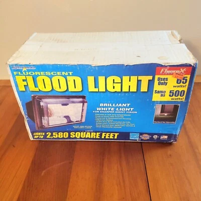 ¡NUEVO! Luz de inundación instantánea fluorescente sin zumbido 500 vatios 65 #9266 bronce 9 km SPAGS Foto 1 de 4