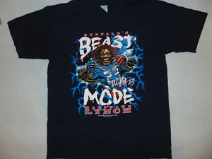 2008 Marshawn Lynch Shirt Mens Large Buffalo Bills NFL Beast Mode NEW 2 Sided * - Picture 1 of 6