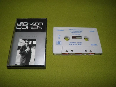 Leonard Cohen - I'm Your Man - RARE 1988 Israel Made Cassette NM / Tower Of Song Foto 1 de 3