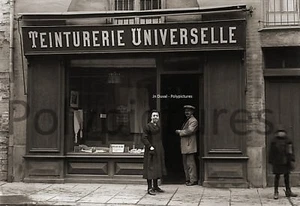 Altes Foto Handel Toulouse Färberei Wäscherei Druck Repro An.1920 - Bild 1 von 3