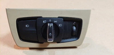 12-15 2012 BMW 320i 328i 335i F30 interruptor de control de faros 9265297 OEM Foto 1 de 4