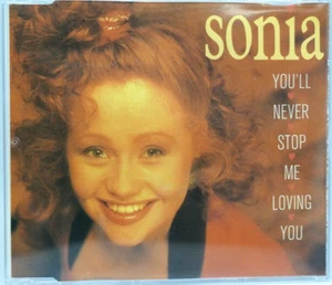 Sonia : You'll Never Stop Me Loving You (2 Track CD Single) - Picture 1 of 2