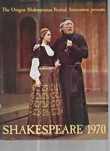 OREGON SHAKESPEARTE FESTIVAL 1970 PROGRAM - Picture 1 of 4