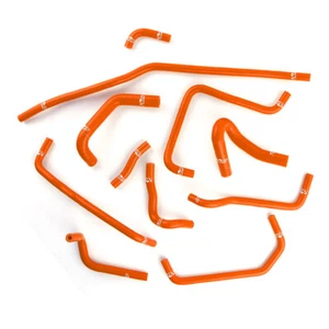Orange for Mazda Mx5 1.8 MK2 NB Miata MX-5 1998-2004 Coolant Breather Hoses set - Picture 1 of 8