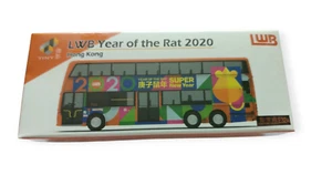 Tiny Hong Kong LWB ADL E500 Lunar New Year of Rat 2020 Route E32A Bus 1:110 - Picture 1 of 1